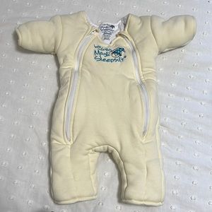 Baby Merlin Size Small Unisex magic Sleep Suit Zip Up Padded Infant Sleeping